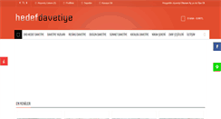 Desktop Screenshot of hedefdavetiye.com